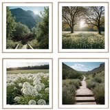 knor Slike u setu 4 kom 30x30 cm Sunrise Hike – | shoptok.hr