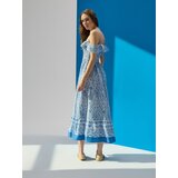 Sinsay Pamučna midi haljina | shoptok.hr