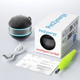 INF Interaktivna igrača za hišne ljubljenčke za mačke - Pametna žogica za draženje Black, (5000125515) | Shoptok.si