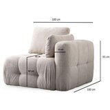 Atelier Del Sofa amaris 1R beige 1-Seat sofa Cene