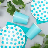  Papirnati krožniki Pika 18cm 6kom Modri | Shoptok.si