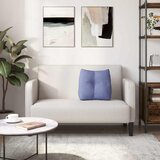  Jastuk za leđa Traper plava 45 x 24 x 50 cm tkanina | shoptok.hr