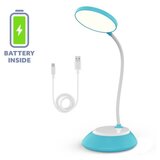  LED prigušiva punjiva stona lampa VISUA LED/5W/5V 3000-5000K 1200 mAh plava | Eponuda.com