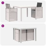  Vrtni set za objed 3 kom. Bijela i antracit PP - bijela i antracit 2 | shoptok.hr