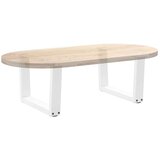  Noge blagovaonskog stola V-oblika 2 kom bijele 60x(30-31 3) cm | shoptok.hr