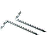 VOLTOMAT Žebelj s kavljem (Ø x Do: 3 x 50 mm, Jeklo, Galvansko pocinkano, 25 kos) | Shoptok.si