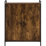  Ormar za cipele 76 x 36 5 x 93 cm Konstruirano drvo - Dimljeni hrast 76 x 36 5 x 93 cm 4 etaže s vratima | shoptok.hr