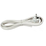 Commel Priključni kabel 2 m, 3x1,5 mm², H05VV-F, bijeli Cijene