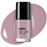 NOBEA Day-to-Day Gel-like Nail Polish lak za nohte z gel učinkom odtenek Thistle purple #N54 6 ml | Shoptok.si
