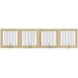  Vrata za pse s postoljem 4 pcs Hrast sonoma 80 x 80 cm | shoptok.hr