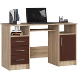 AKORD ANA OAK DESK SONOMA / VENGE, (21702696) Cene