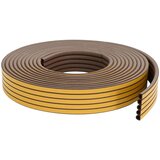  Samoljepiva brtvila za prozore Smeđa 14 x 12 mm 25 m EPDM pjena | shoptok.hr