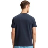 Boss Contrast Logo RN T-Shirt Navy Plava | shoptok.hr