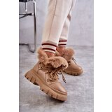 Boto Warm Boots Trappers Dark beige Charles | ePonuda.com