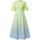 Olivia Rubin Obleka svetlo modra / svetlo zelena