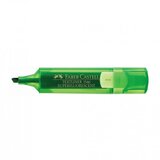 Faber-Castell Faber-Castell: Super fluorescentni označevalec teksta 1546 zelene barve | Shoptok.si