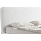 MID.YOU OBLAZINJENA POSTELJA 140 cm x 200 cm , les, umetna masa, tekstil, leseni material krem barve | Shoptok.si