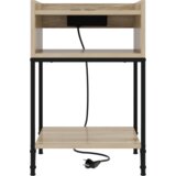 vidaXL Nočna omarica sonoma hrast 40 x 40 x 61 cm Konstruiran les | Shoptok.si