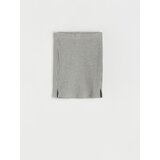 Reserved - Prugasta suknja - light grey Cijene