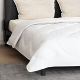 vidaXL Poplun s jastukom 3 pcs Bijelo 240 x 260 cm Mikrofibra | shoptok.hr