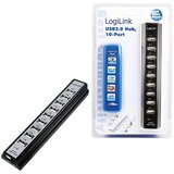Logilink USB 2.0 hub 10-port with power supply, UA0096 | ePonuda.com