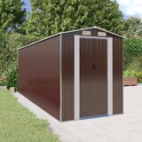 The Living Store Vrtna lopa temno rjava 192x523x223 cm pocinkano jeklo - Vrtna Lopa, (21751354) Cene
