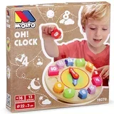 Nature Oh! Drvena igračka Clock u obliku sata