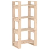 Maison Chic Knjižna omara - Knjižni regal 60x35x125 cm trden les, (21723113) Cene