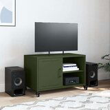 vidaXL TV omarica olivno zelena 68x39x43,5 cm hladno valjano jeklo | Shoptok.si