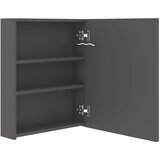  LED kupaonski ormarić s ogledalom sivi 50 x 14 x 60 cm | shoptok.hr