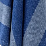 Bloomingville Modra odeja iz recikliranega bombaža 130x160 cm Frello – | Shoptok.si