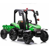 Lean Toys Otroški električni traktor BLT-206 24V 400W Zelena lea | Shoptok.si
