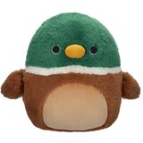 Squishmallows skuishmallovs divlja patka, 30cm, smeđe-zelena Cene