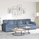  Modularna sofa s jastucima plava Cene
