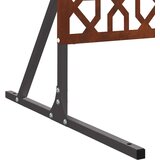  Zaslon za privatnost 100 x 50 x 180 cm Otporni čelik Rđa | shoptok.hr