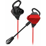 White Shark IN-EAR SLUŠALICE + MIKROFON GE-536 EAGLE Crno/crvene | Eponuda.ba
