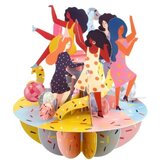 Santoro Pirouettes - Čestitka 3D - Pirouettes, Girls Just Wanna Have Fun Cene
