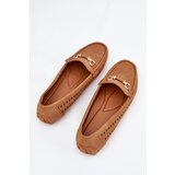 Boto Ladies Moccasins With Cutouts And Decoration Camel Kaydance | shoptok.hr
