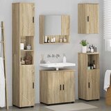  Set namještaja za kupaonicu 5 kom. Sonoma hrast 61 x 35 x 64 cm | shoptok.hr