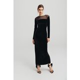 Legendww crna elegantna duga haljina | Eponuda.com