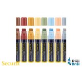SECURIT KREDAMARKER JUMBO zemeljske barve SMA720V8ET | Shoptok.si