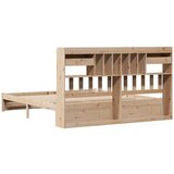  Krevet s regalom za knjige bez madraca 180x200 cm od borovine | shoptok.hr