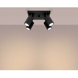  Sollux SL.1583 - Spot svetiljka KARBON 4xGU10/10W/230V crna | Eponuda.com