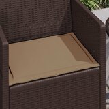  Jastučići za sjedenje 4 pcs Sivosmeđa 47 x 36 x 2 cm Poliester | shoptok.hr