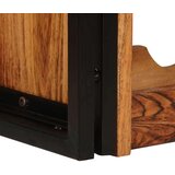  Stalak za vino Smeđa 100 x 45 x 33 cm Čvrsto drvo akacije | shoptok.hr