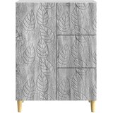  Kreveta Siva Sonoma 66 x 34,5 x 90 cm Konstruirano drvo | shoptok.hr