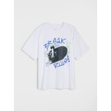 Sinsay Pamučna majica s motivom skateboarda | shoptok.hr