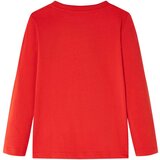  Dječja majica dugih rukava crvena 116 | shoptok.hr