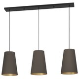 Eglo 390196 - visilica na sajli petrosa 3xE27/40W/230V braon | Eponuda.com
