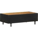 vidaXL Klubska mizica 105x50x35 cm robusten mangov les | Shoptok.si